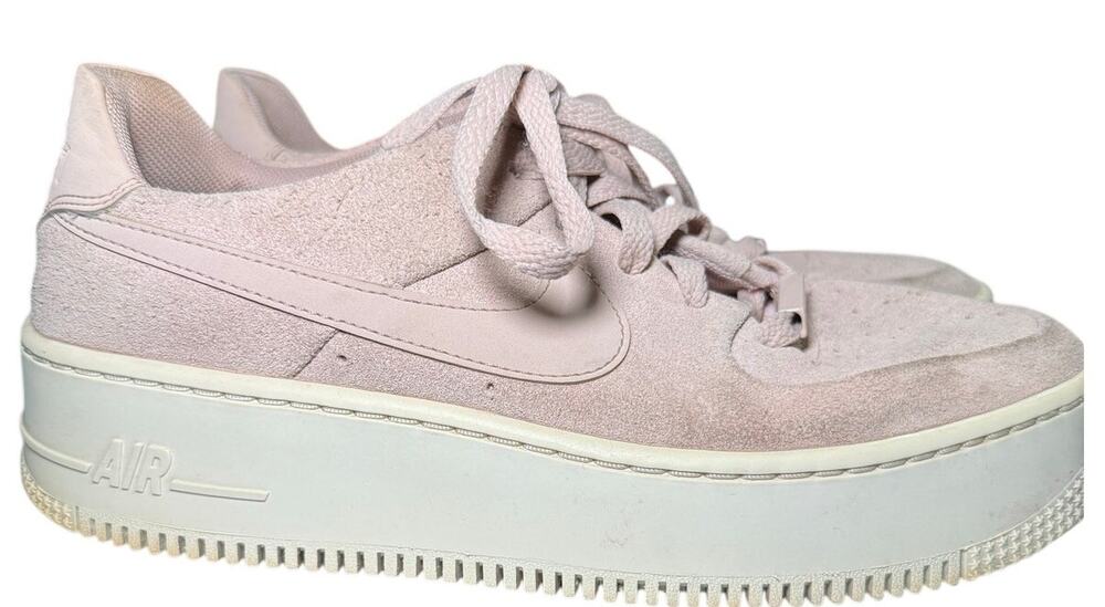 Nike Air Force 1 Sage Low Platform Sneakers, Particle Beige Phantom, Women's 9.5
